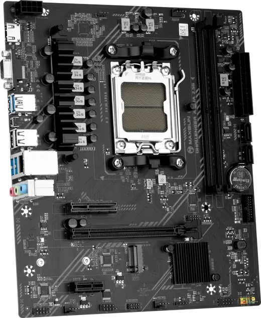 MAXUN Challenger A620A 2.5G DDR5 HDMI PCIE 4.0 AM5 mATX görseli 3