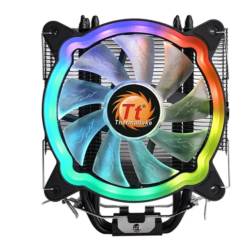 THERMALTAKE UX200 CL-P065-AL12SW-A ARGB Riing Fanlı AM5-1851p Hava Soğutmalı İşlemci Fanı 130w görseli 4