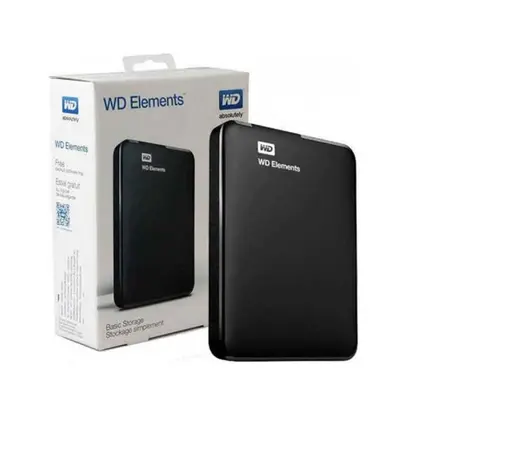 Wd 2Tb 2.5 Usb3.0 Wdbu6Y0020Bbk Elements Siyah Harici Harddisk alternatif görünüm