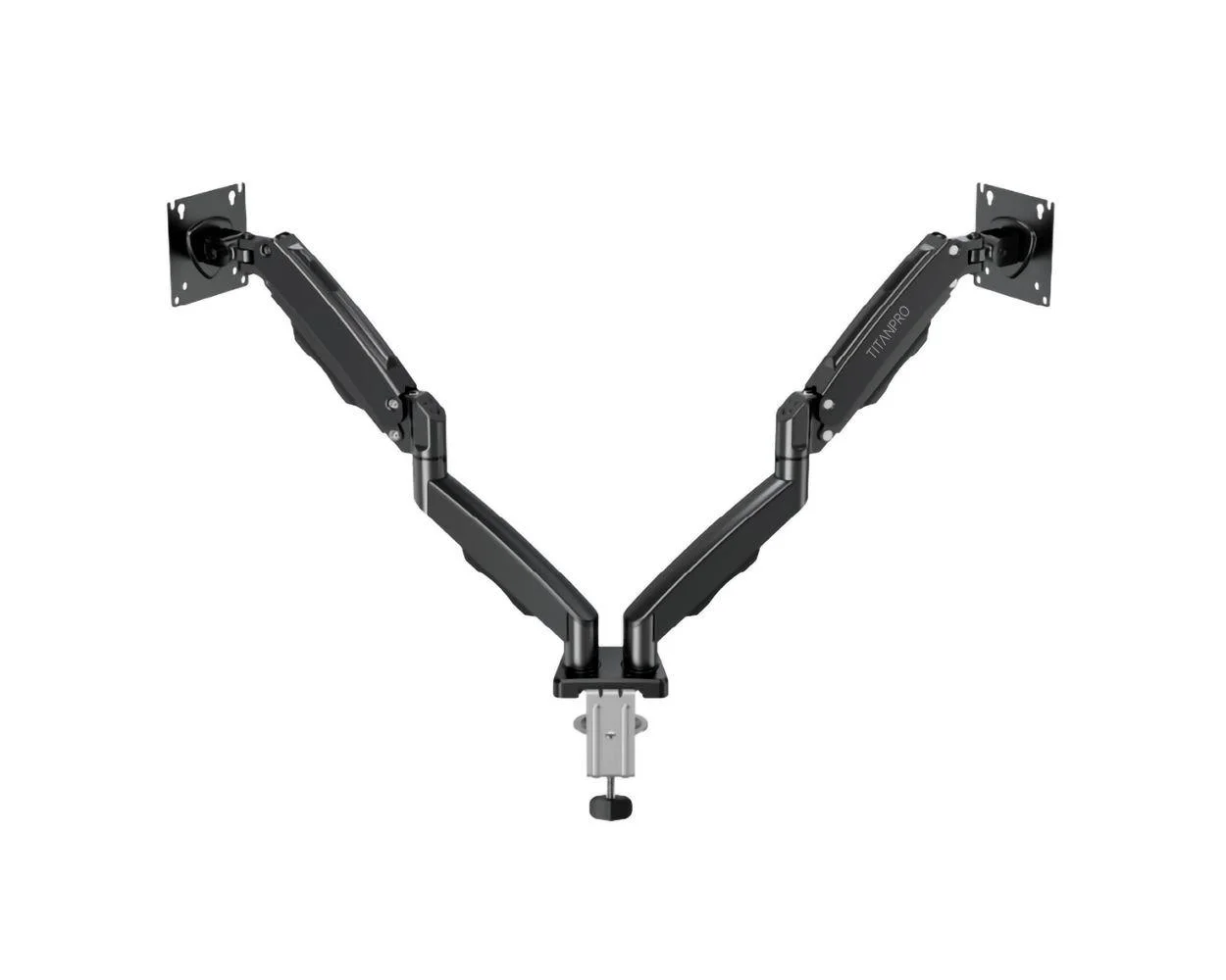 TITANPRO FL02 ( FMK-8710 ) 17-32" Çift Kollu Amortisörlü Monitör Standı (Siyah)