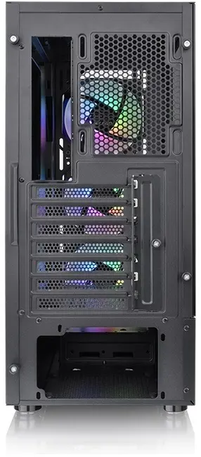 THERMALTAKE 650W 80+ View 200 TG CA-3X3-65M1WE-00 4-ARGB Fanlı Gaming Mid-Tower PC Kasası görseli 1