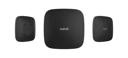 AJAX Hub 4G Kablosuz Görsel Doğrulamalı Alarm Paneli (8EU/UEU) ASP Siyah görseli 2