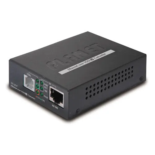 PLANET PL-VC-231 Ethernet over VDSL2 Çevirici (1 x RJ45, 1 x VDSL2/RJ11,17a/30a) Ethernet over VDSL2 Converter