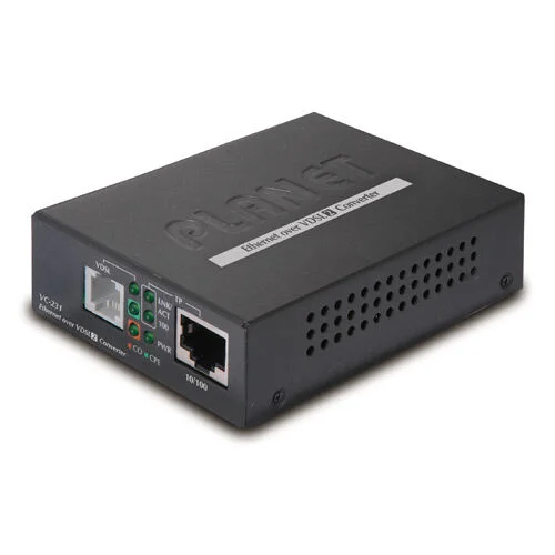 PLANET PL-VC-231 Ethernet over VDSL2 Çevirici (1 x RJ45, 1 x VDSL2/RJ11,17a/30a) Ethernet over VDSL2 Converter