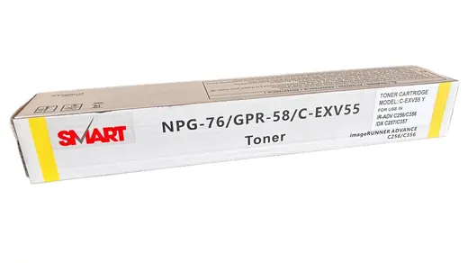 Canon EXV-55 Smart Sarı Toner IR-C -256i -257i -356i -357i