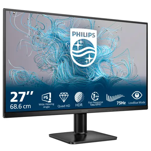 Philips 27" 27E2N1500L/01 IPS 2K Monitör Siyah 4ms alternatif görünüm