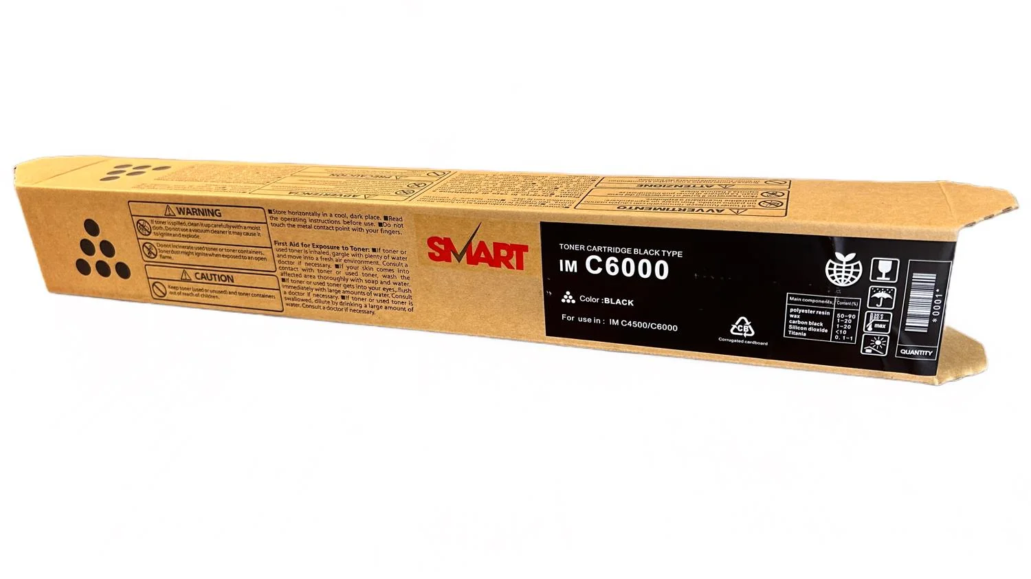 Ricoh IM C4500 IM C5500 Siyah Smart Toner IM C6000