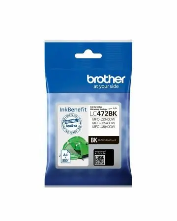 Brother LC472 Siyah Orijinal Kartuş