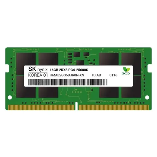 HyNIX 16GB DDR4 3200MHZ ECC NOTEBOOK RAM VALUE HMA82GS7DJR8N-XN