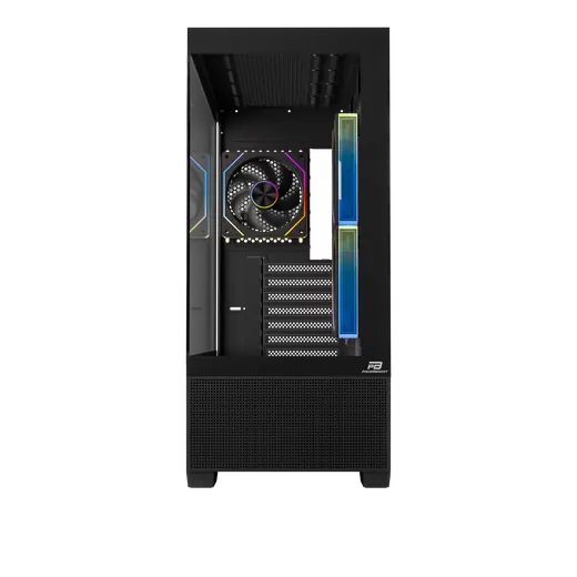 POWERBOOST 750W 80+ BRONZE PB-J9031BM 3-ARGB Fanlı SeaView Gaming Mid-Tower PC Kasası görseli 1