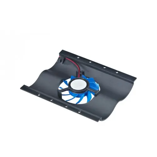 DEEPCOOL Icedisk 1 3.5" HDD Soğutucu (Alüminyum Blok + Çift 60mm Fan) görseli 1