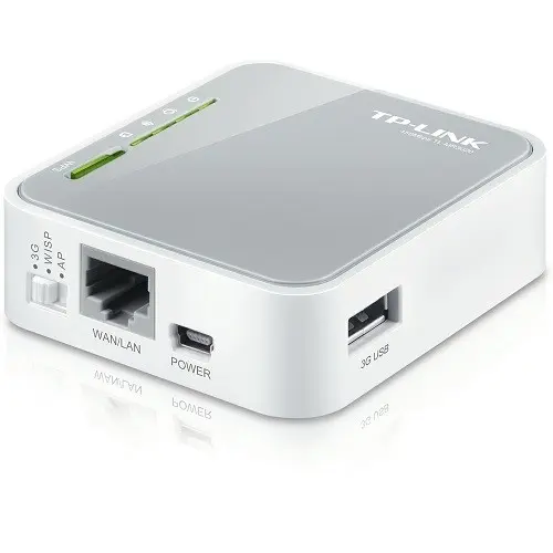 TP-LINK TL-MR3020 N300 2.4GHZ EV Ofis Tipi 3G-4G Router görseli 1