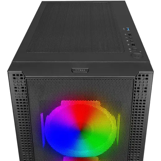POWERBOOST VK-G3506S ARGB 4-ARGB Fanlı Gaming Mid-Tower PC Kasası görseli 2