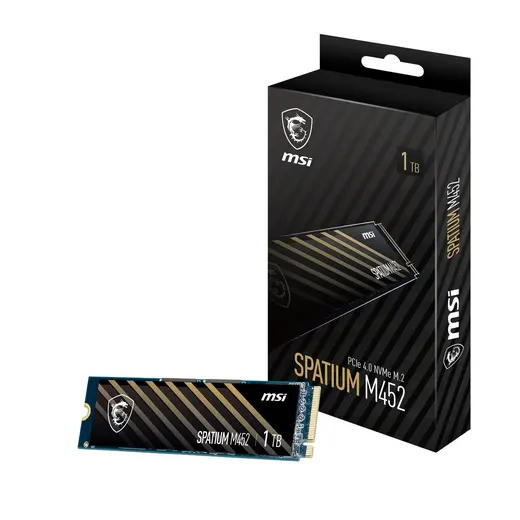 MSI 1TB SPATIUM M452 3500-2700MB/s M2 NVME GEN4 Disk
