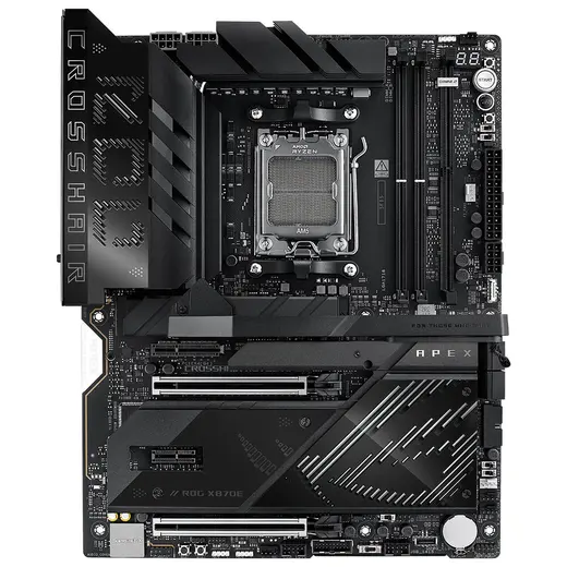 ASUS ROG CROSSHAIR X870E APEX DDR5 TYPE-C PCIE 5.0 AM5 ATX görseli 1