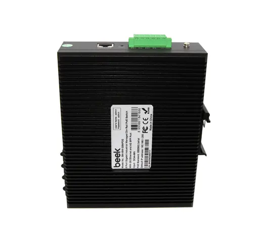 BEEK BN-ISW-2084P2G Yönetilebilir L2+ Endüstriyel PoE Switch 8 x 10/100/1000T IEEE802.3af/at PoE+ port görseli 4