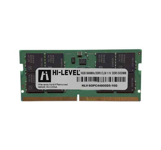 16 GB DDR5 5600MHz HI-LEVEL CL46 1.1V SODIMM (HLV-SOPC44800D5/16G)