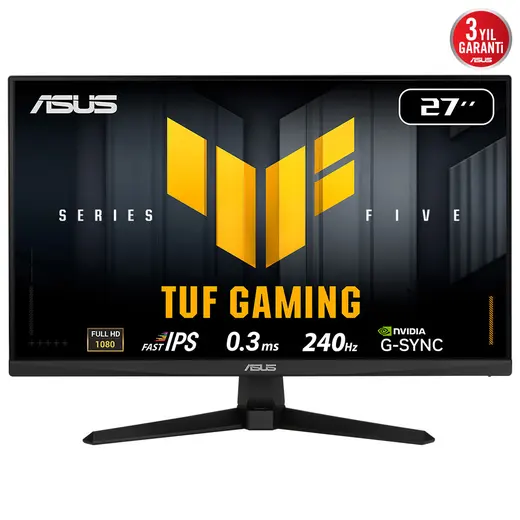Asus 27" TUF Gaming VG279QM5A IPS MM Gaming Monitör 0.3ms Siyah