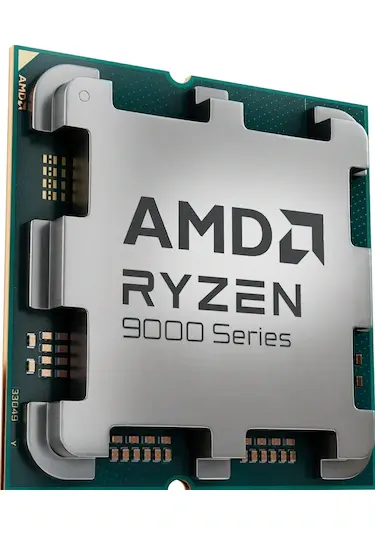 AMD RYZEN 9 9950X3D2 192MB 16çekirdekli O/B UHD AM5 200w Kutusuz+Fansız görseli 1