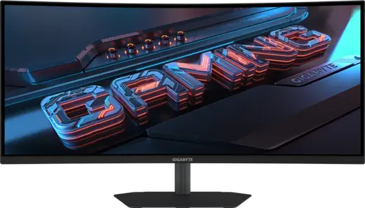 GIGABYTE 34" VA G34WQC2 1MS 200HZ HDMI-DP Multimedya Kavisli Gaming Monitör 3440x1440 görseli 6