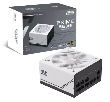 ASUS 750W 80+ GOLD Prime AP-750G PCIE 5.0 Tam Modüler Power Supply / 90YE00U1-B0NA00 görseli 3