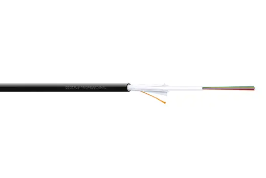 DIGITUS DK-39041-U İç Mekan Fiber Optik Kablo 4 Core A/I-DQ (ZN) BH 9/125µ OS2, CPR Dca, LSZH alternatif görünüm