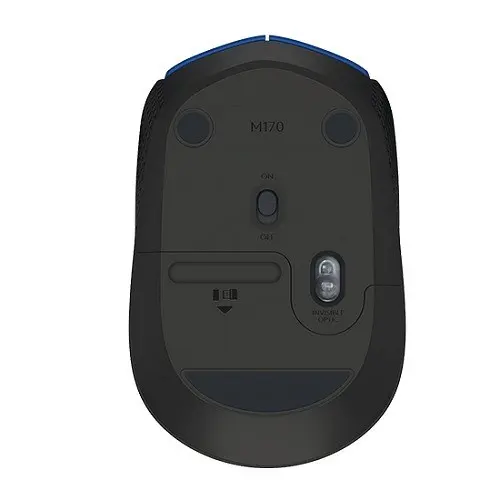 Logitech M170 Kablosuz Mouse Siyah-Gri 910-004642 görseli 3