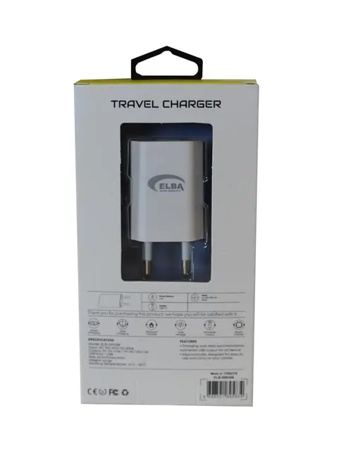 Elba Elb08 5W 1.2A Hızlı Şarj Akıllı Koruma Usb EV Şarj Kafa alternatif görünüm