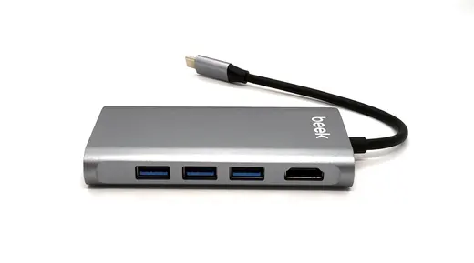 BEEK BA-DCK-UC08 8 in 1 USB Tip C Docking Station alternatif görünüm