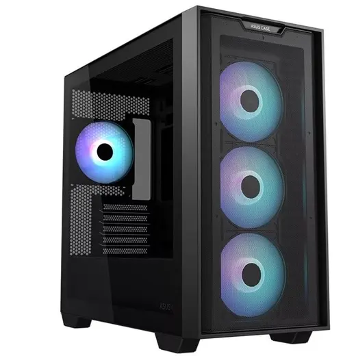 ASUS A21 PLUS Gaming Mid-Tower PC Kasası 4X RGB FANLI görseli 7