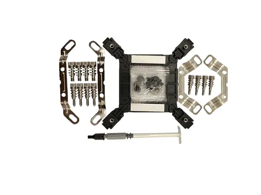 AZTECH AZ240-1B 240MM ARGB FAN LGA1700/AM5 SIYAH SIVI SOGUTUCU görseli 3