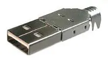 DIGITUS A-USBPA-N USB Tip A 4P Erkek, beyaz izolatör