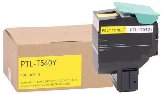 Lexmark Polytoner C540A1YG C-540 C-543 C-544 1000Syf. Sarı Toner