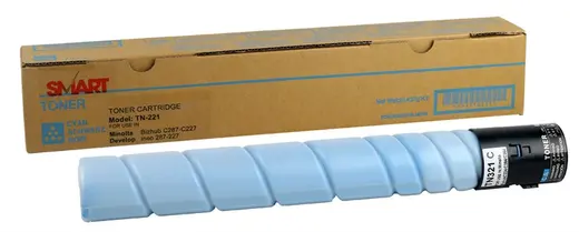 Minolta-Develop TN-221 Smart Mavi Toner Bizhub C-227 C-287 Sindoh D-310 D-311