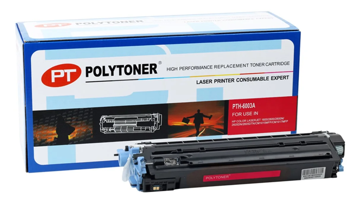 HP Q6003A 124A Kırmızı Muadil Toner Laserjet 1600 2600 CM1015mfp LBP-5000 5100