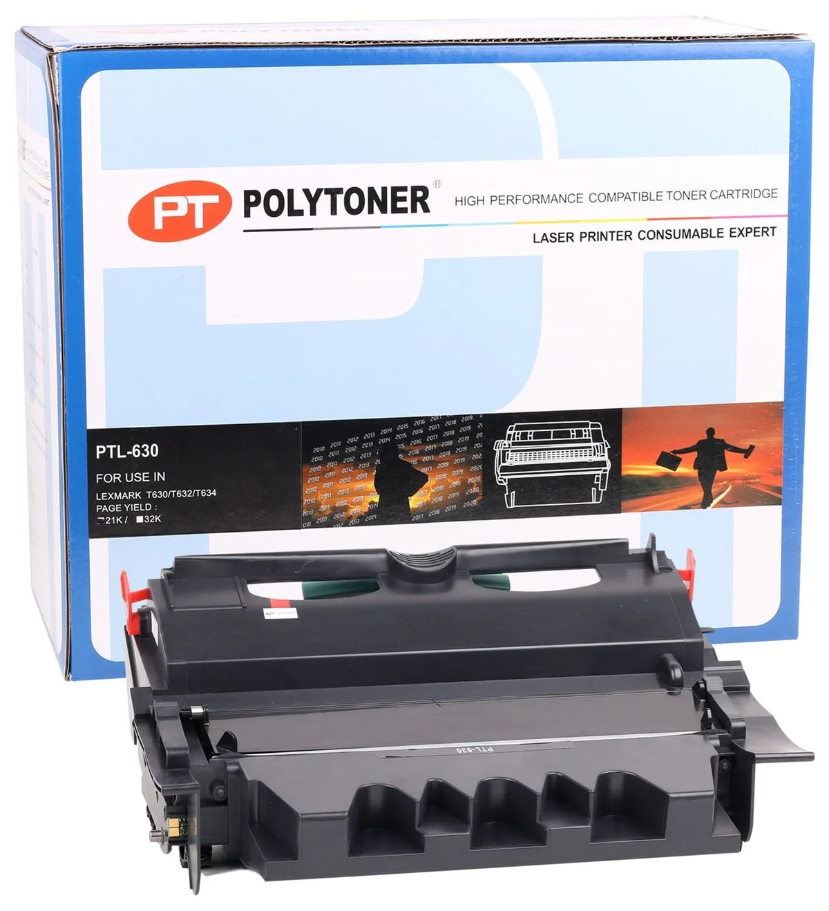 Lexmark T-630 Polytoner T-632 T-634 (21k)