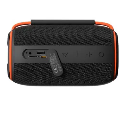 Mikado MD-31BT Siyah IPX6 15W RGB Işıklı 2400mAh TF KART+USB Destekli Bluetooth Hoparlör alternatif görünüm