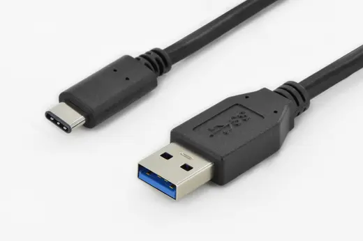 DIGITUS AK-300136-010-S USB TYPE C BAGLANTI KABLOSU USB-Ce/Ae 1 MT görseli 3