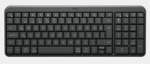 Logitech 920-013460 K250 Kablosuz Bluetooth Siyah Klavye