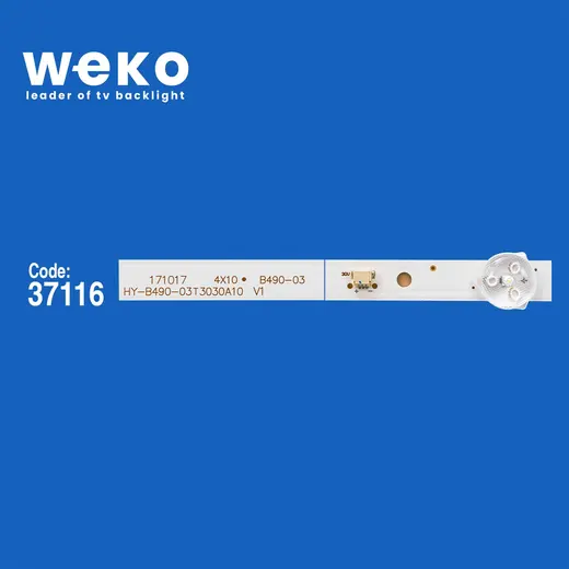 WKSET-6394 37116X4 HY-B490-03T3030A10 V1 11YZS0580102 4 ADET LED BAR alternatif görünüm