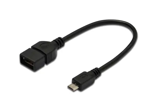 BEEK BK-02-OTG USB On-The-Go (OTG) Kablosu, 0,20 metre, AWG 28, USB A, dişi - Micro USB B, erkek