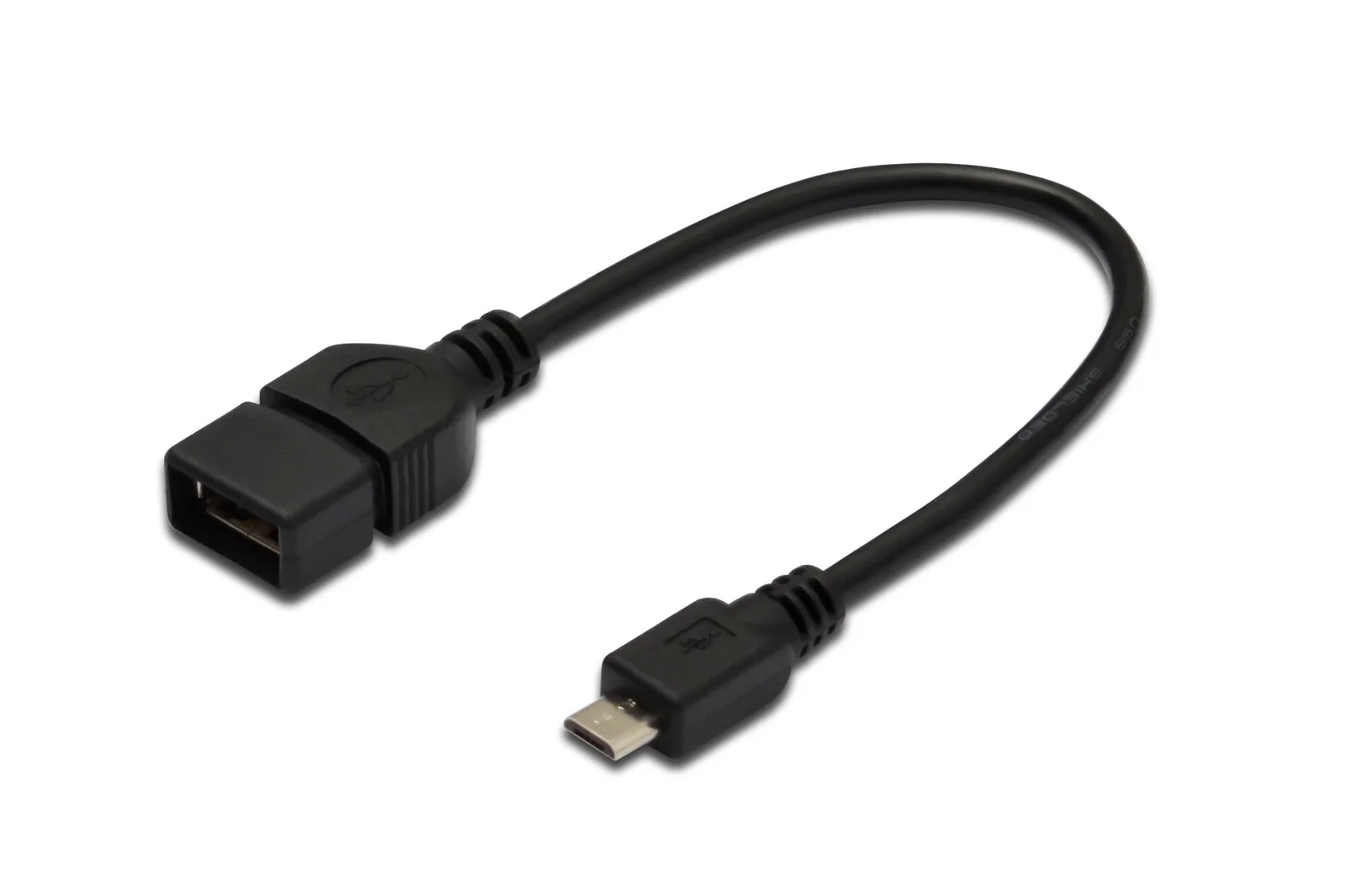 BEEK BK-02-OTG USB On-The-Go (OTG) Kablosu, 0,20 metre, AWG 28, USB A, dişi - Micro USB B, erkek