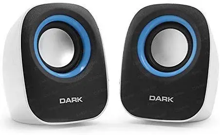 Dark (DK-AC-SP100) USB Hoparlör 1+1 Beyaz Renk alternatif görünüm