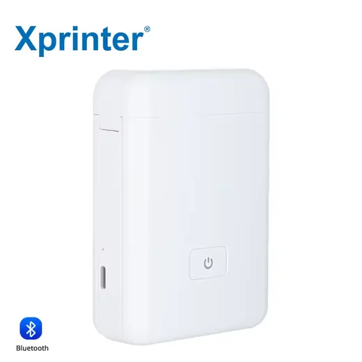 XPRINTER HP2-S 203DPI Bluetooth Type-C Şarjlı Direkt Termal Cep Tipi Etiket Yazıcı görseli 3