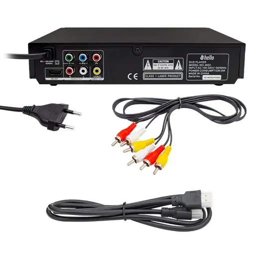 HELLO HL-5483 USB-HDMI KUMANDALI HD DVD/DIVX PLAYER alternatif görünüm