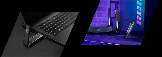 MSI AX1800 WIFI6 Kablosuz Usb Adaptör görseli 3