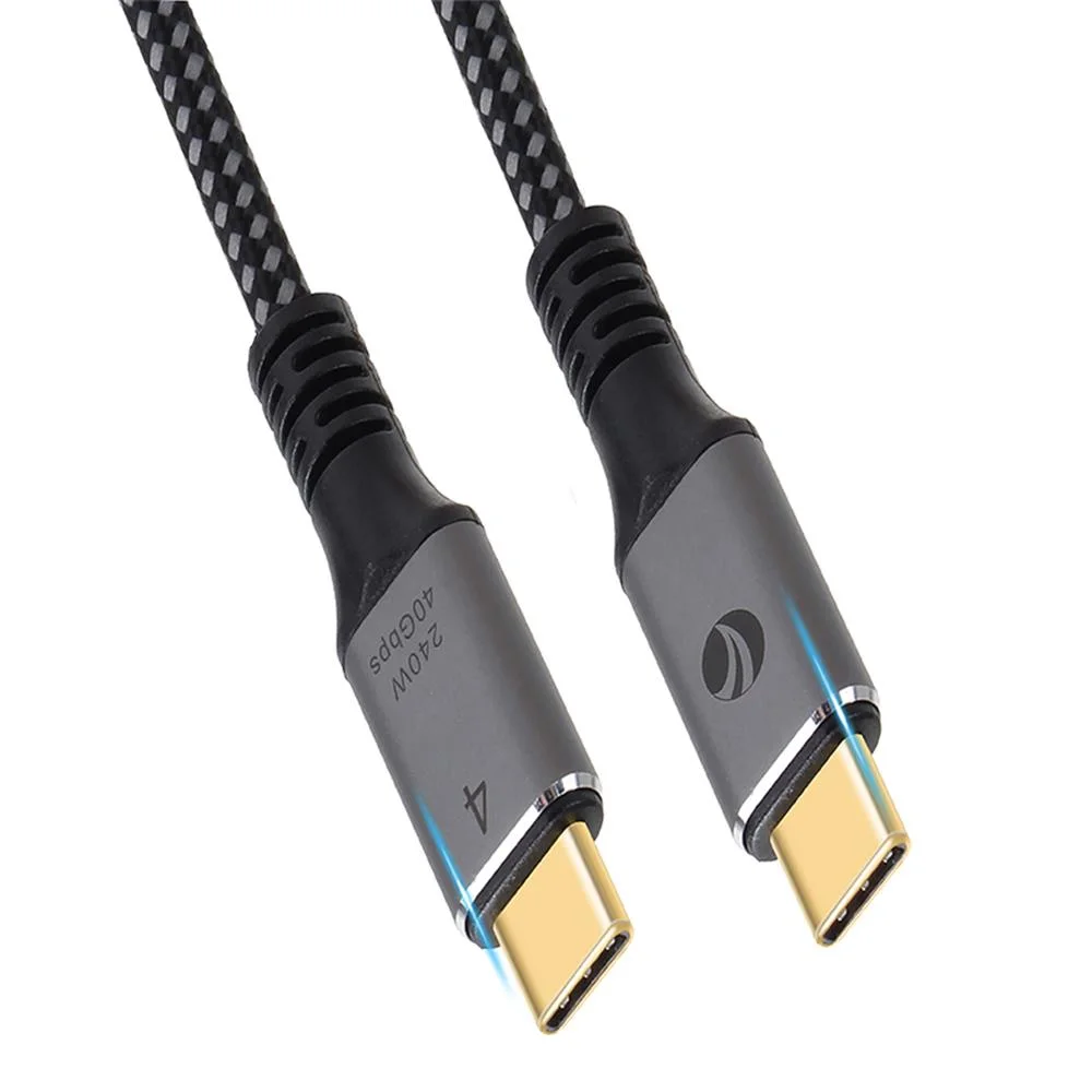 Vcom CU541M-1.2 Type-C USB4 40Gbps Data 240W 1.2m Şarj Kablosu