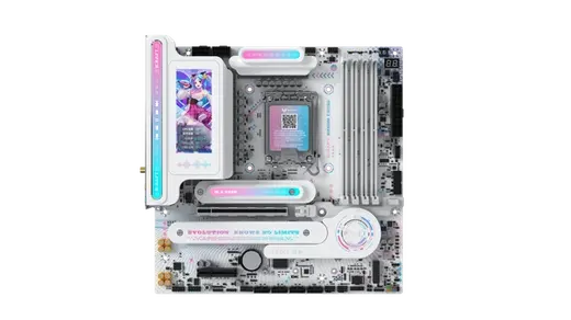 MAXUN iCRAFT B860M CROSS PRO WIFI HDMI-DP TYPEC PCIE 5.0 1851p mATX BEYAZ görseli 4