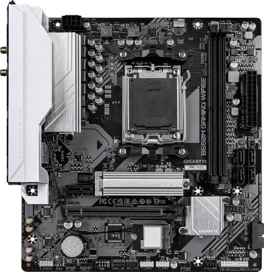 GIGABYTE B650M GAMING PLUS WIFI6E DDR5 HDMI-DP TYPEC PCIE 4.0 AM5 mATX görseli 3