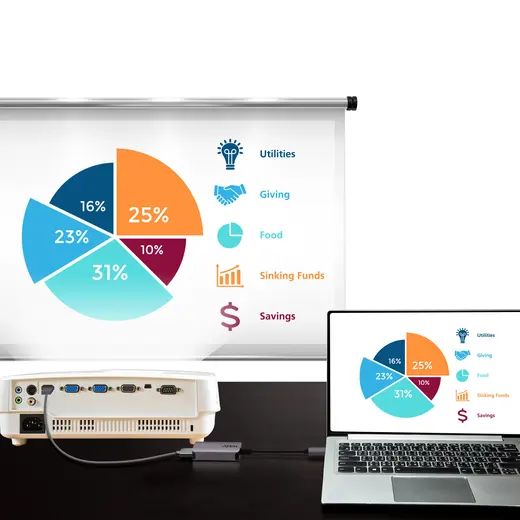 ATEN ATEN-UC3008A1 USB Tip C HDMI 4K Adaptörü, 4096 x 2160@60Hz USB-C HDMI 4K Adapter (4096 x 2160@60Hz) görseli 5